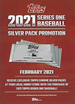 2020 Topps Update #NNO 2021 Topps Series One Baseball Silver Pack Promotion Front