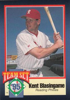 1995 Reading Phillies #NNO Kent Blasingame Front