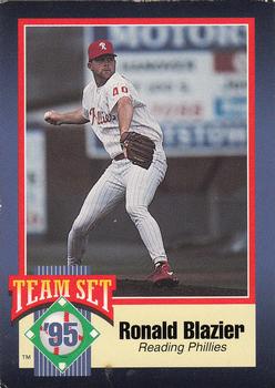 1995 Reading Phillies #NNO Ron Blazier Front