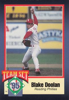 1995 Reading Phillies #NNO Blake Doolan Front