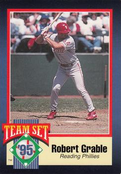 1995 Reading Phillies #NNO Robert Grable Front