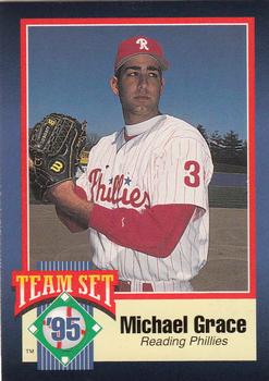 1995 Reading Phillies #NNO Michael Grace Front