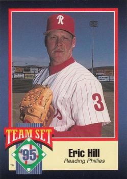 1995 Reading Phillies #NNO Eric Hill Front