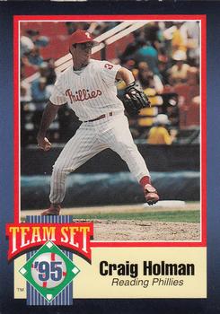 1995 Reading Phillies #NNO Craig Holman Front