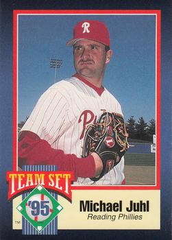 1995 Reading Phillies #NNO Michael Juhl Front