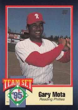 1995 Reading Phillies #NNO Gary Mota Front