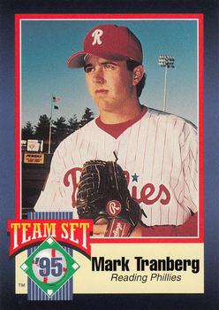 1995 Reading Phillies #NNO Mark Tranberg Front