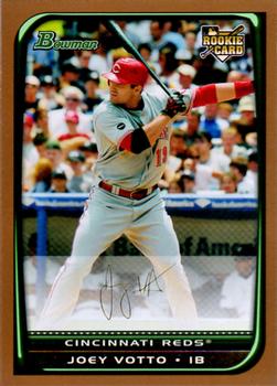 2008 Bowman Draft Picks & Prospects - Gold #BDP9 Joey Votto  Front