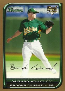 2008 Bowman Draft Picks & Prospects - Gold #BDP32 Brooks Conrad  Front