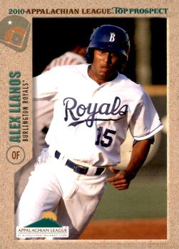 2010 Grandstand Appalachian League Top Prospects #NNO Alex Llanos Front