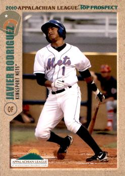 2010 Grandstand Appalachian League Top Prospects #NNO Javier Rodriguez Front