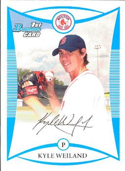 2008 Bowman Draft Picks & Prospects - Prospects #BDPP57 Kyle Weiland Front