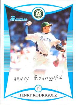 2008 Bowman Draft Picks & Prospects - Prospects #BDPP76 Henry Rodriguez Front