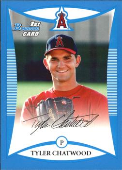 2008 Bowman Draft Picks & Prospects - Prospects Blue #BDPP7 Tyler Chatwood Front