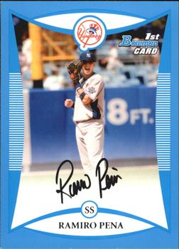 2008 Bowman Draft Picks & Prospects - Prospects Blue #BDPP97 Ramiro Pena Front
