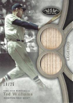 2020 Topps Tier One - Tier One Legend Dual Relics #T1LDR-TW Ted Williams Front