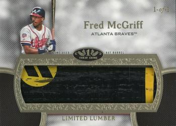 2020 Topps Tier One - Tier One Limited Lumber #T1LL-FM Fred McGriff Front