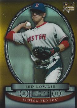 2008 Bowman Sterling - Gold Refractors #BS-JLa Jed Lowrie Front