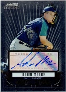 2008 Bowman Sterling - Prospects #BSP-AMO Adam Moore Front