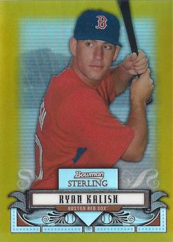 2008 Bowman Sterling - Prospects Gold Refractors #BSP-RK Ryan Kalish Front