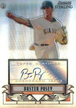 2008 Bowman Sterling - Prospects Refractors #BSP-BP Buster Posey Front
