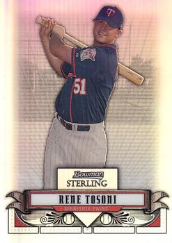 2008 Bowman Sterling - Prospects Refractors #BSP-RT Rene Tosoni Front