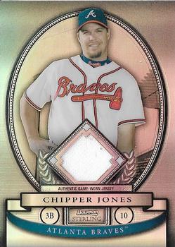 2008 Bowman Sterling - Refractors #BS-CJ Chipper Jones Front