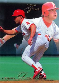 1993 Flair #99 Lenny Dykstra Front
