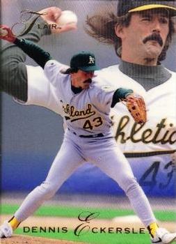 1993 Flair #257 Dennis Eckersley Front