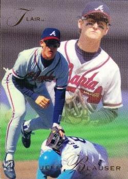 1993 Flair #2 Jeff Blauser Front