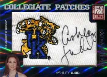2008 Donruss Elite Extra Edition - Collegiate Patches Autographs #CP-65 Ashley Judd Front