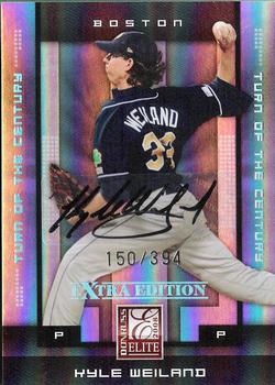 2008 Donruss Elite Extra Edition - Signature Turn of the Century #66 Kyle Weiland Front