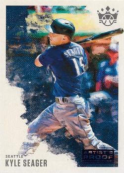 2020 Panini Diamond Kings - Artist's Proof Blue #106 Kyle Seager Front