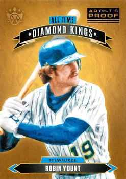 2020 Panini Diamond Kings - All-Time Diamond Kings Artist's Proof Blue #ATDK-12 Robin Yount Front