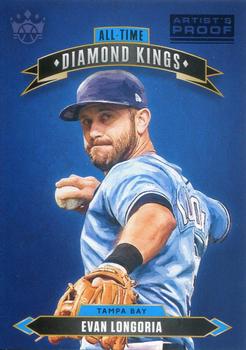 2020 Panini Diamond Kings - All-Time Diamond Kings Artist's Proof Blue #ATDK-27 Evan Longoria Front