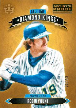 2020 Panini Diamond Kings - All-Time Diamond Kings Artist's Proof Gold #ATDK-12 Robin Yount Front
