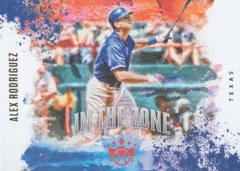 2020 Panini Diamond Kings - In The Zone #INT-6 Alex Rodriguez Front
