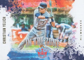 2020 Panini Diamond Kings - In The Zone #INT-11 Christian Yelich Front