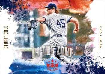 2020 Panini Diamond Kings - In The Zone #INT-14 Gerrit Cole Front