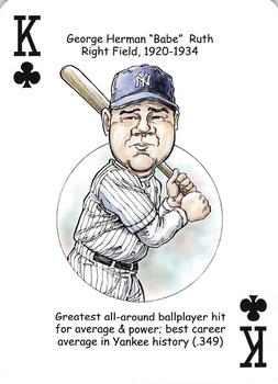 2008 Hero Decks New York Yankees Baseball Heroes Playing Cards (4th Edition) #K♣ George Herman 