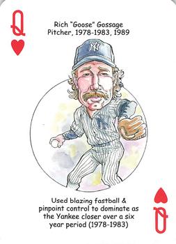 2008 Hero Decks New York Yankees Baseball Heroes Playing Cards (4th Edition) #Q♥ Rich 