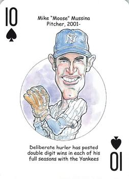 2008 Hero Decks New York Yankees Baseball Heroes Playing Cards (4th Edition) #10♠ Mike 