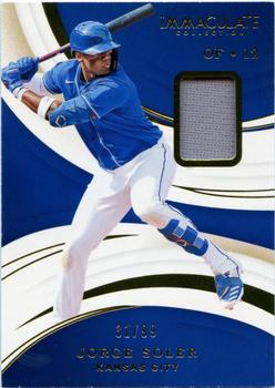 2020 Panini Immaculate Collection #97 Jorge Soler Front
