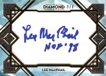 2020 Topps Diamond Icons - Cut Signatures #CS-LM Lee MacPhail Front