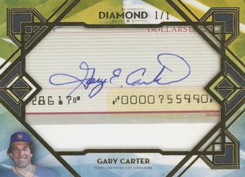 2020 Topps Diamond Icons - Cut Signatures Gold #CS-GAC Gary Carter Front