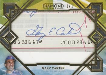 2020 Topps Diamond Icons - Cut Signatures Gold #CS-GC Gary Carter Front