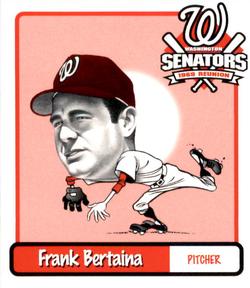 1998 Washington Senators 1969 Reunion #3 Frank Bertaina Front