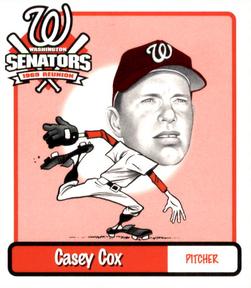 1998 Washington Senators 1969 Reunion #9 Casey Cox Front