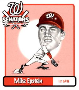 1998 Washington Senators 1969 Reunion #11 Mike Epstein Front
