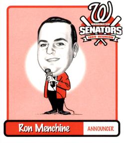 1998 Washington Senators 1969 Reunion #14 Ron Menchine Front